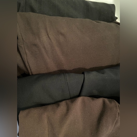 4-PIECE JONES NEW YORK WORK BOTTOM SET BROWN BLACK SIZE 14/16 - Picture 2 of 3